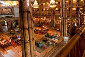 Vily ve Wilderness Lodge Disney Hotelu