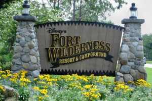 Chatky ve Fort Wilderness resortu